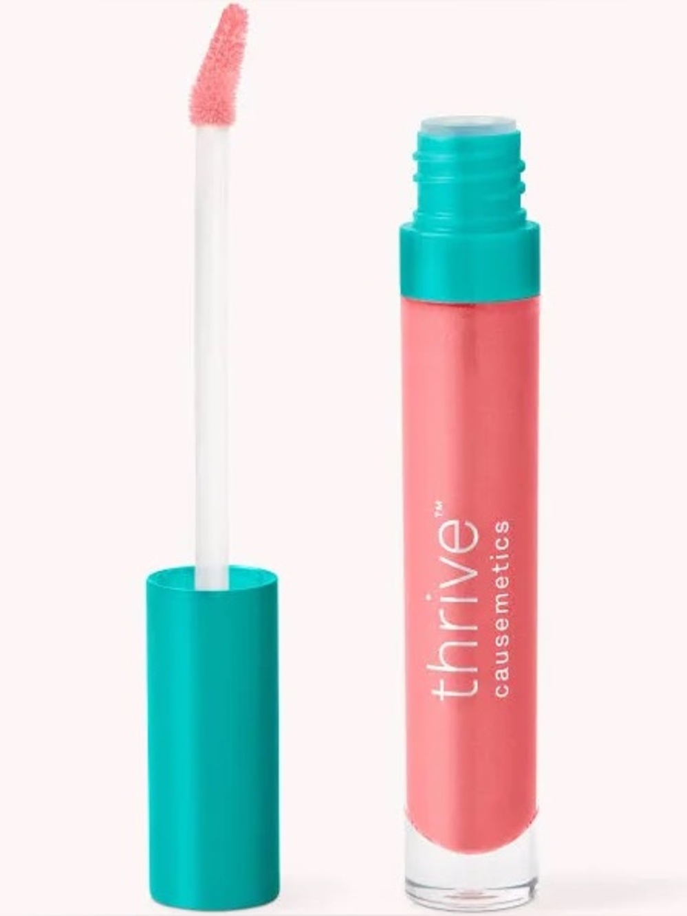 Thrive Causemetics Thrive Sheer Strength Lip-Plumping Peptide Gloss: Bamby